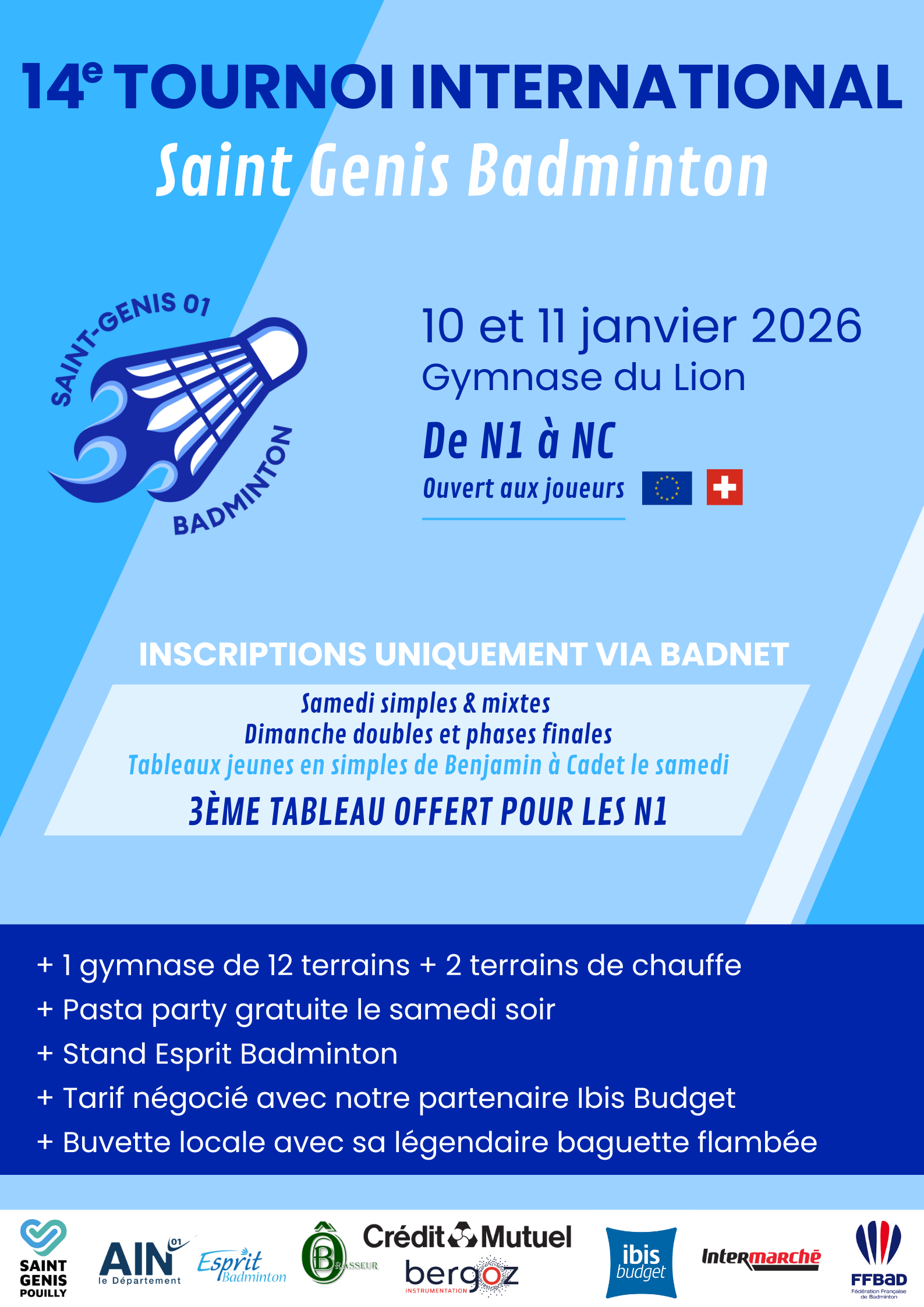 14ème Tournoi International de Saint-Genis